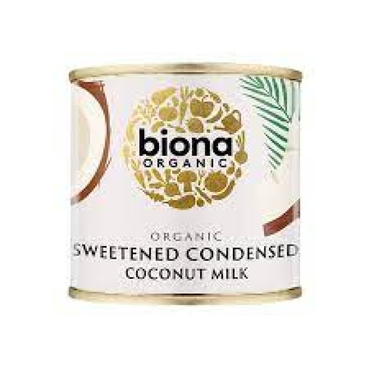 Biona Organic sweetened condensed milk 210g