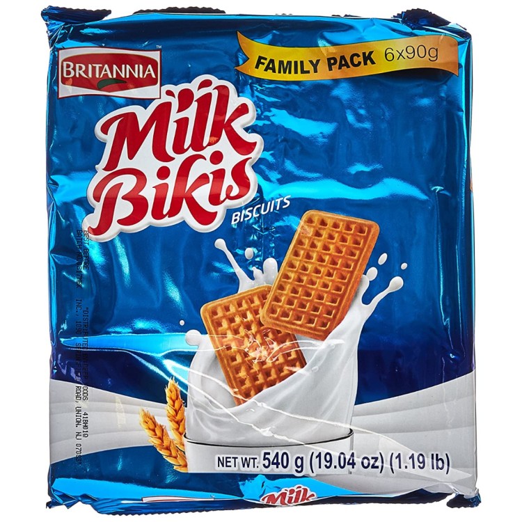 Britannia Milk Bikis (Family Pack) 540g