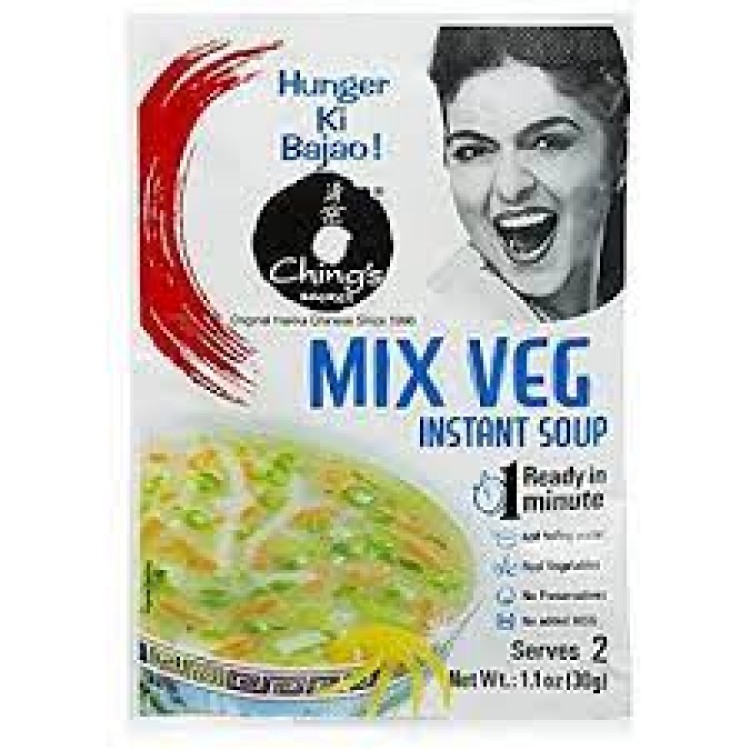 Ching's Mix Veg Instant Soup 60g