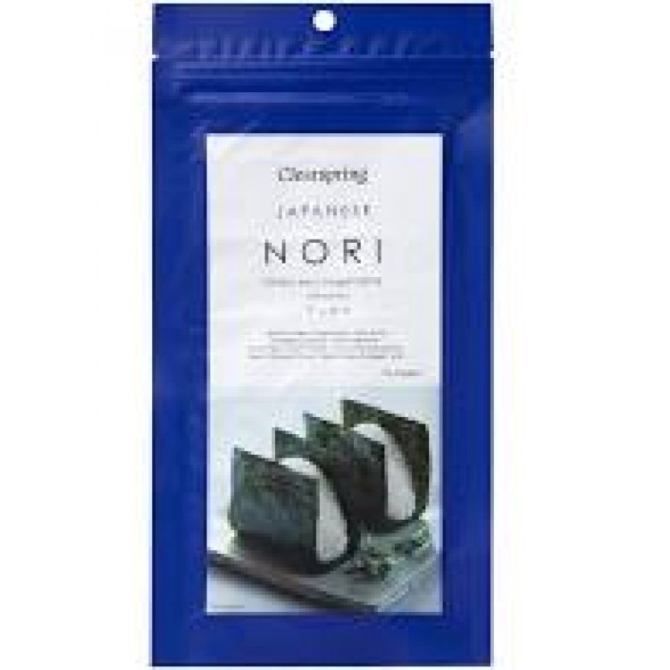 CLEARSPRING JAPANESE NORI (UNTOASTED) 10 SHEETS