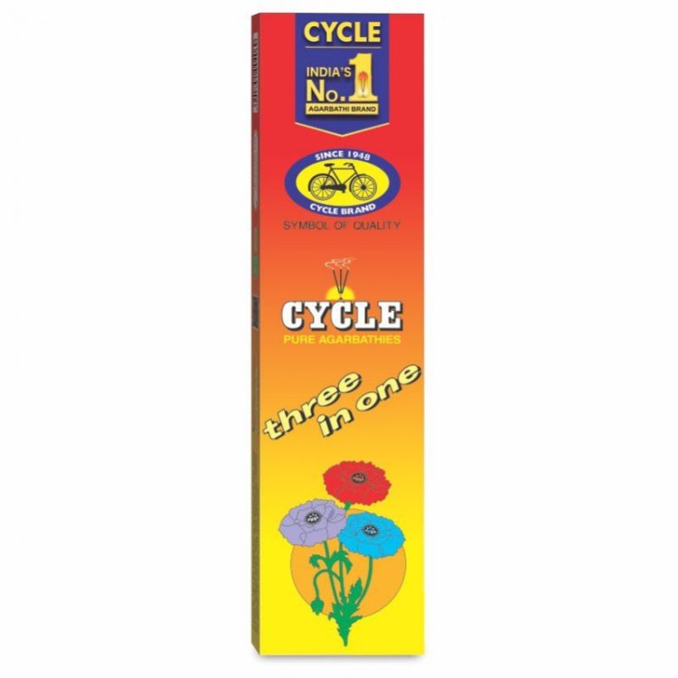 Cycle Brand Pure Agarbathies (3 in 1) 16g