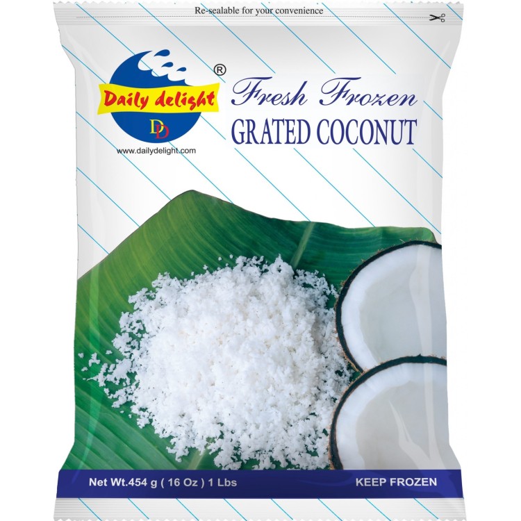 Daily Delight Frozen Grated Coconut