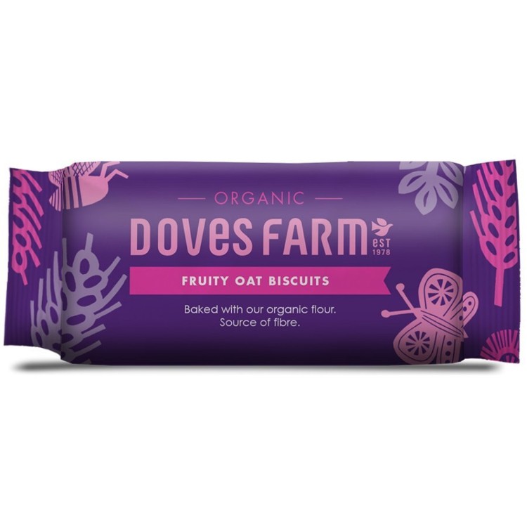 Doves Farm Fruity Oat Biscuit 200g