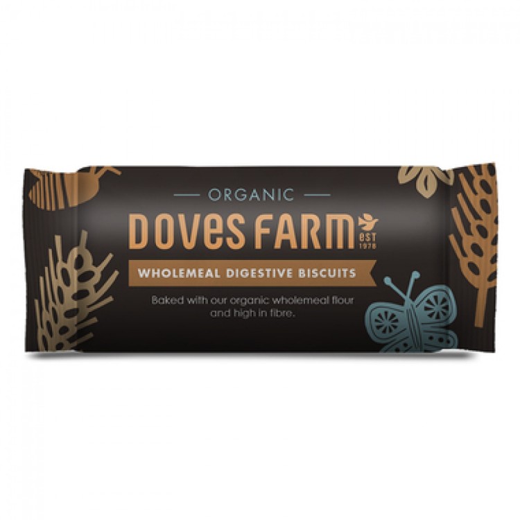 Doves Farm Organic Wholemeal Digestive Cookies 200g