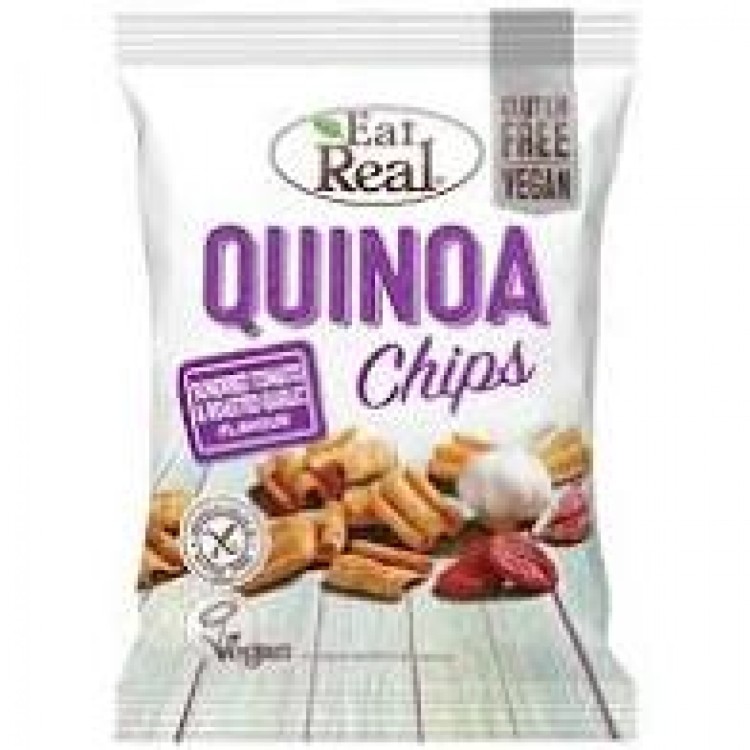 Eat Real Quinoa Chips Sundried Tomato and Roasted garlic 25g