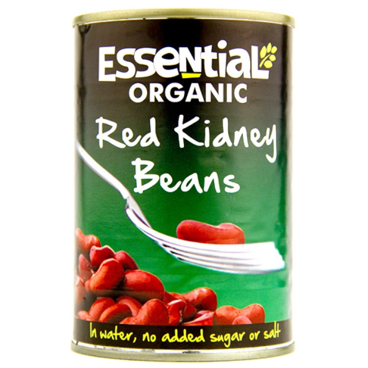 Essential Organic Red Kidney Beans 410g