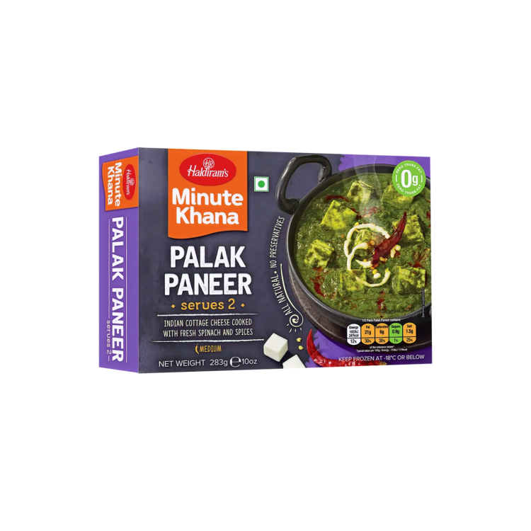 Haldiram's Palak Paneer (with tofu/vegan) 283g