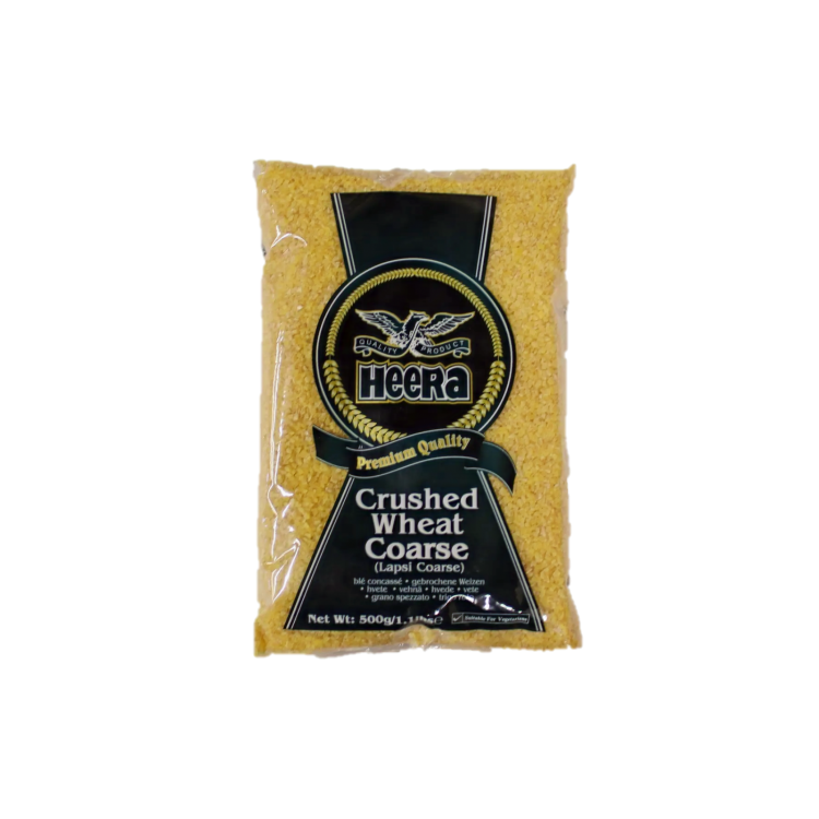 Heera Crushed Wheat Coarse 500g (Lapsi)