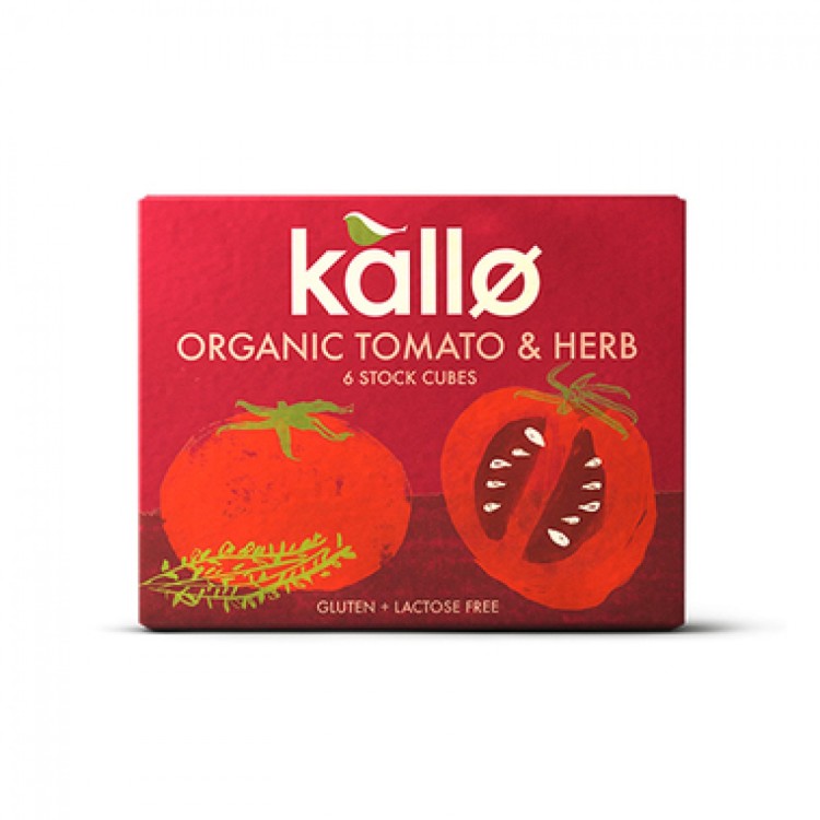 Kallo Organic Tomato & Herb Stock Cubes