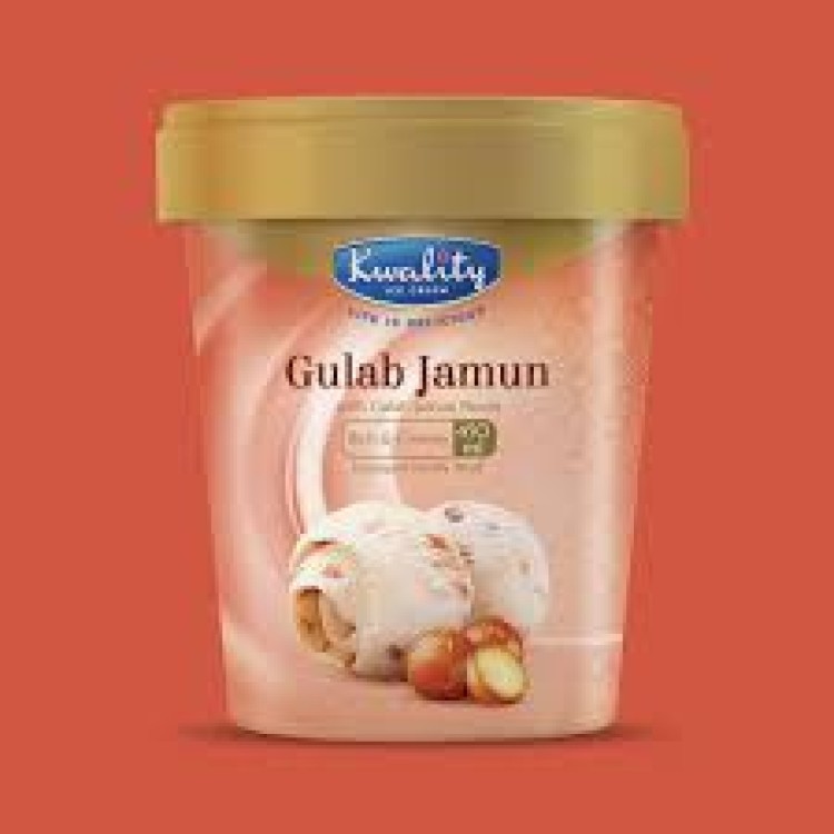 Kwality Gulab Jamun Ice cream 