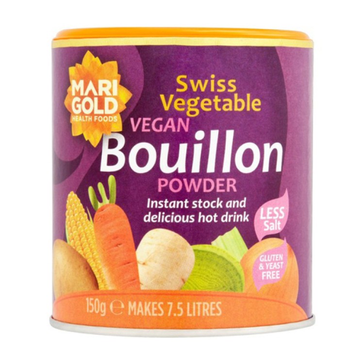 Marigold Vegan Bouillon With Reduced Salt 150g