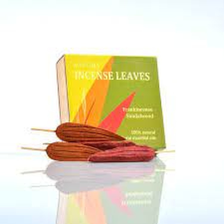 Maroma Incense Leaves Frankincense & Sandalwood