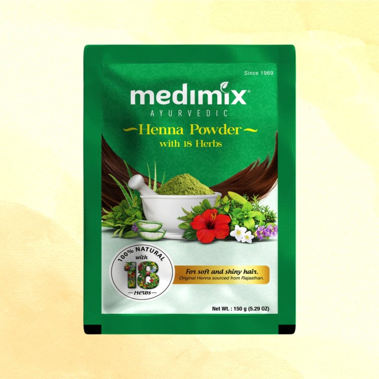 Medimix Ayurvedic Henna Powder with 18 Herbs 150 Gram