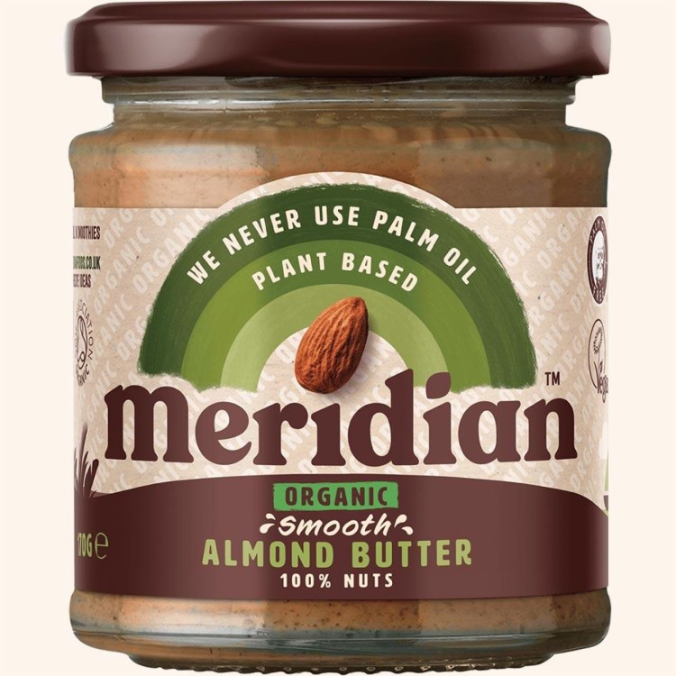 Meridian Organic Smooth Almond butter 170g