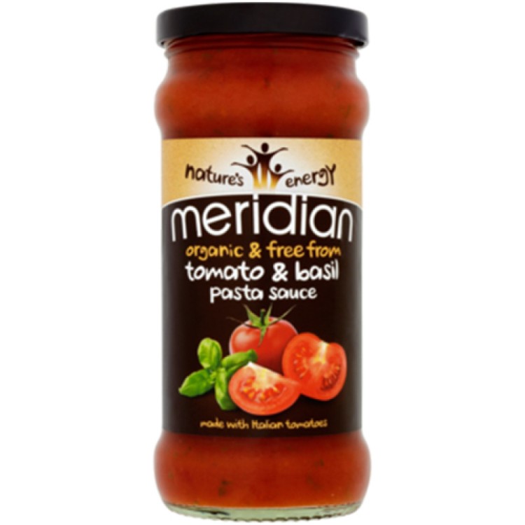 Meridian Organic Tomato & Basil Pasta Sauce  350ml