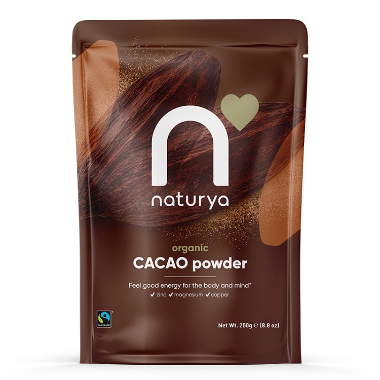 NATURYA Organic  CACAO POWDER 250g