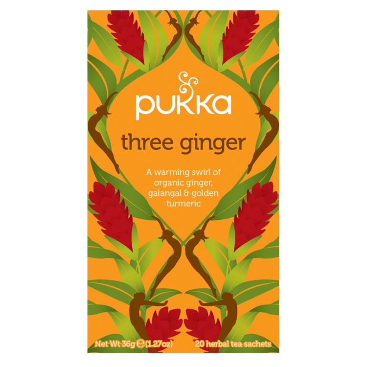 PUKKA  Organic THREE GINGER TEA 