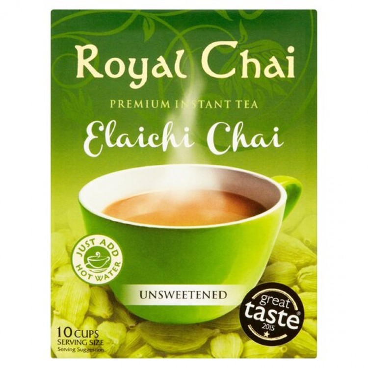 Royal Chai Elaichi Chai Unsweetened (10 sachets)