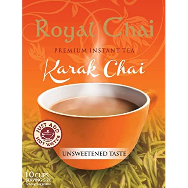 Royal Chai Karak Chai Unsweetened (10 sachets)