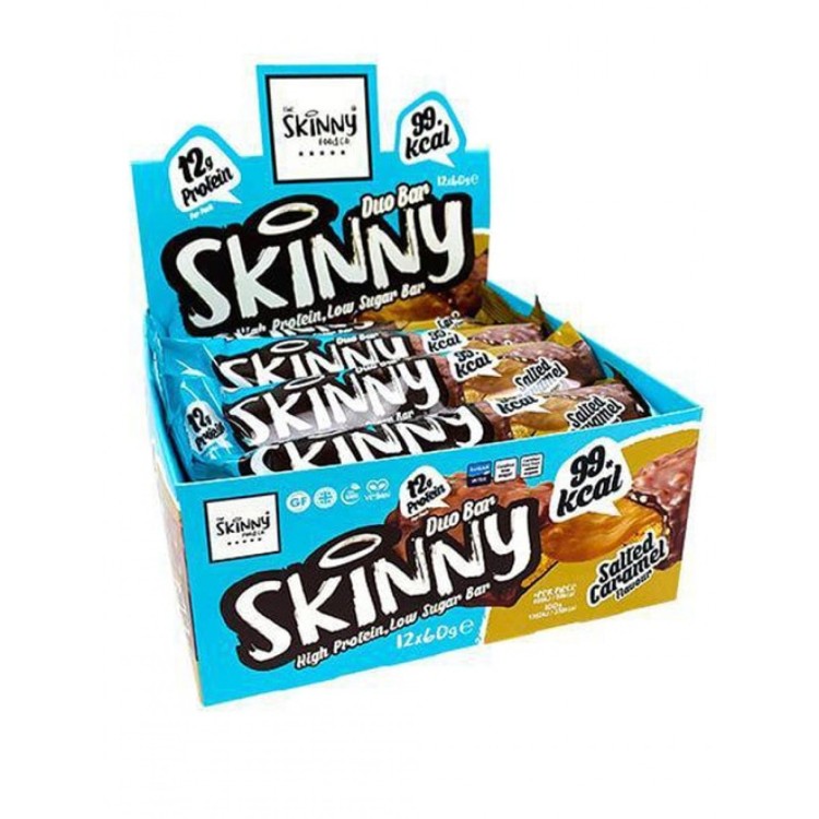 Skinny Duo Bar Cookies & Cream 60g