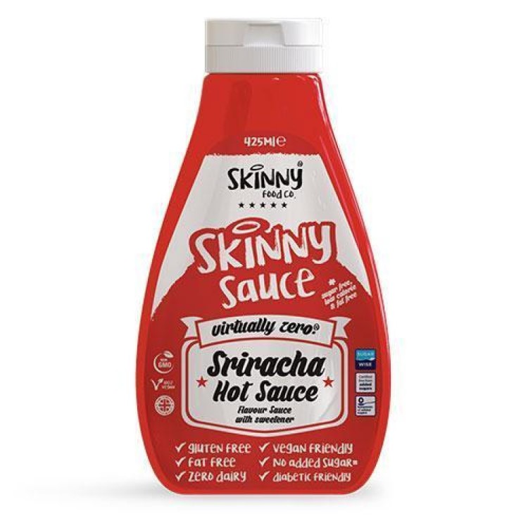 Skinny Sauce Sriracha Hot Chilli 425ml (Keto Friendly)