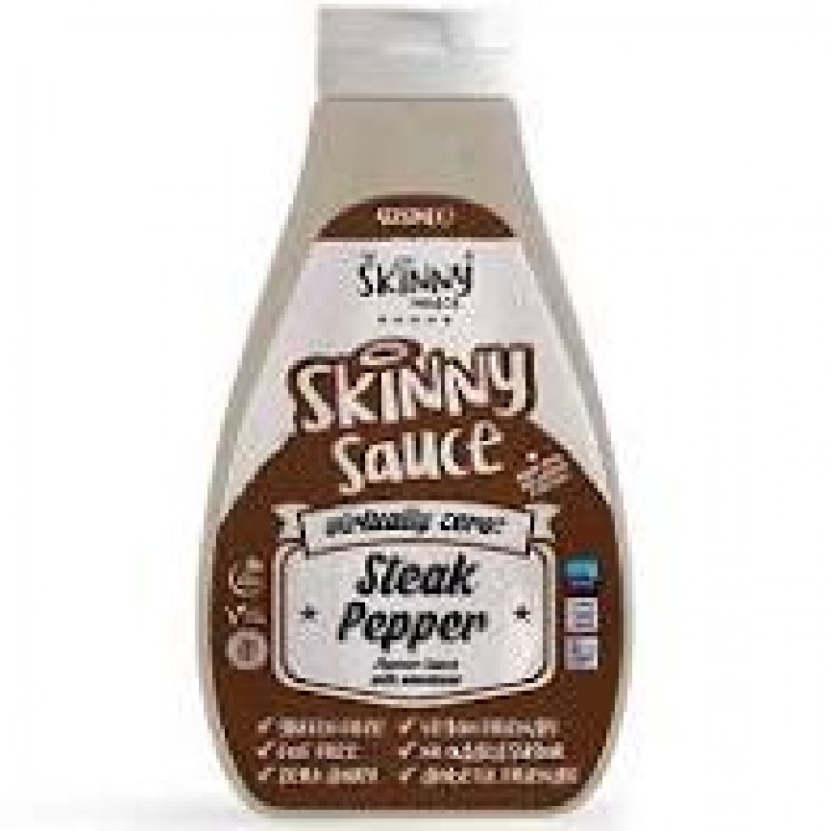 Skinny Sauce Steak Pepper 425ml (Keto Friendly)