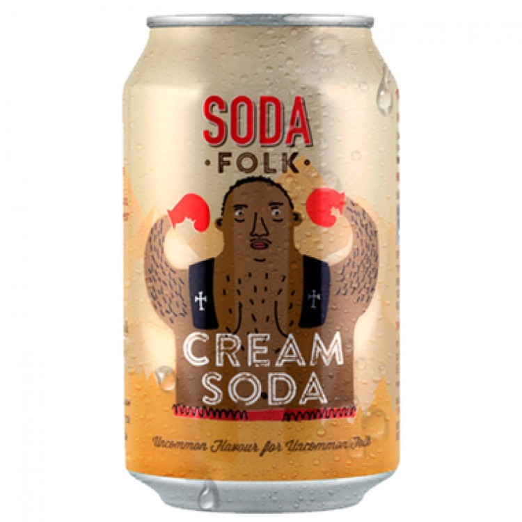 Soda Folk Cream Soda  330ml