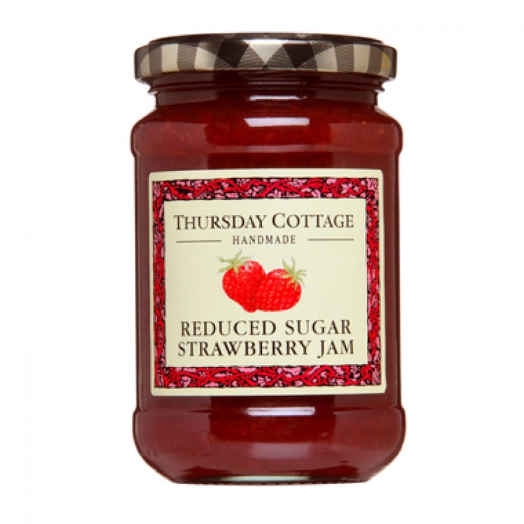 Thursday Cottage Organic Reduced Sugar Strawberry Jam 320g