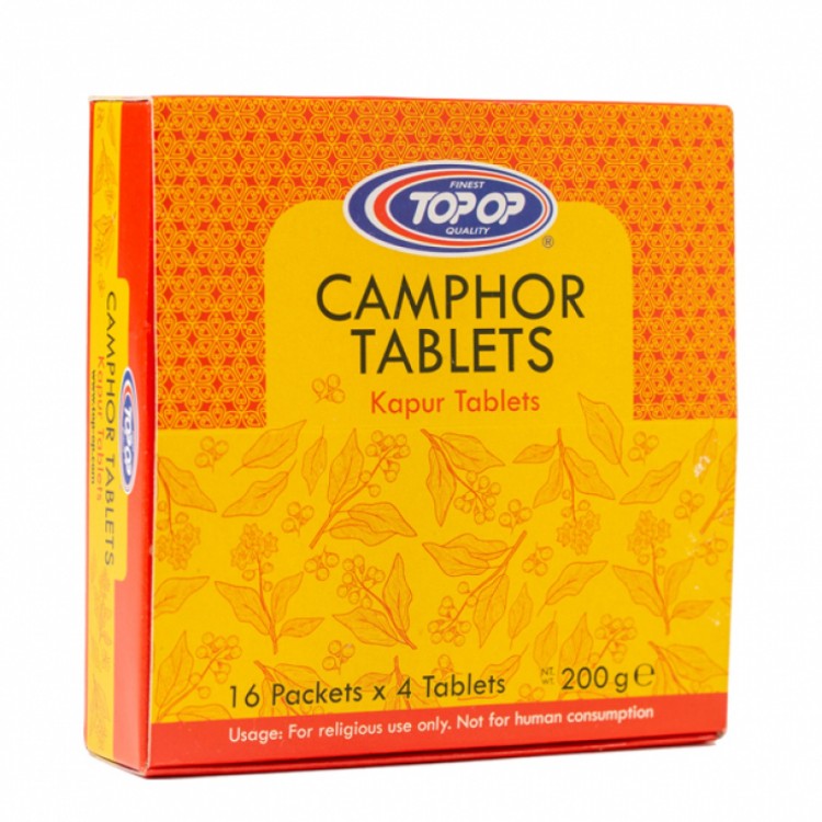 Top Op Camphor Tablets 12g