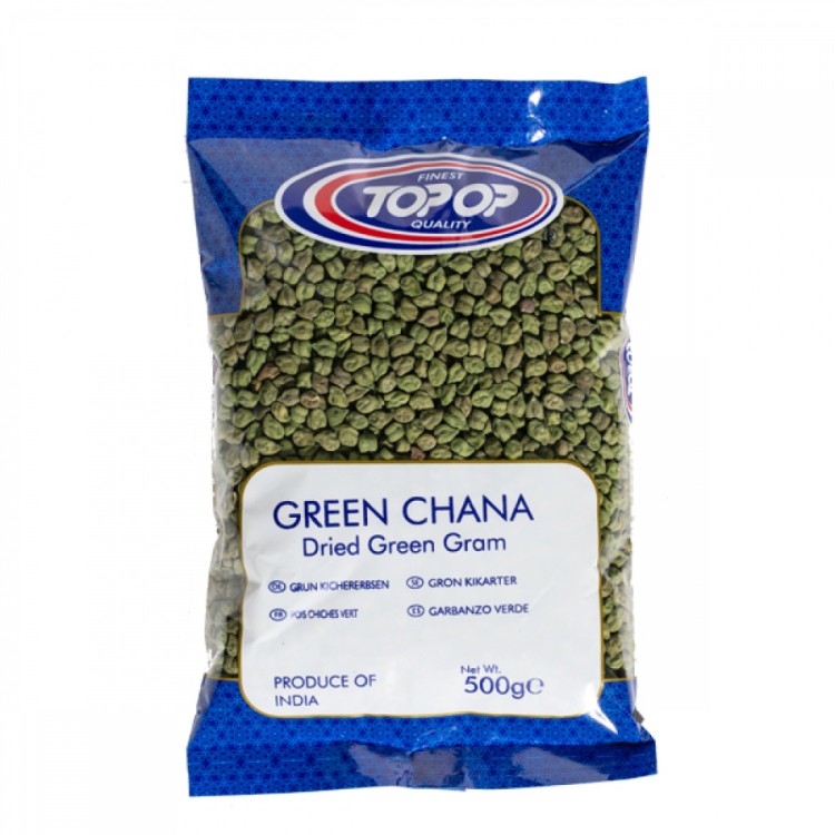 Top Op Green Chana (Green Gram) 1kg