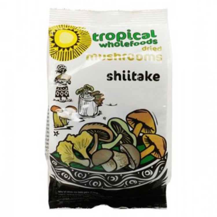Tropical Wholefoods Dried Shiitake 50g