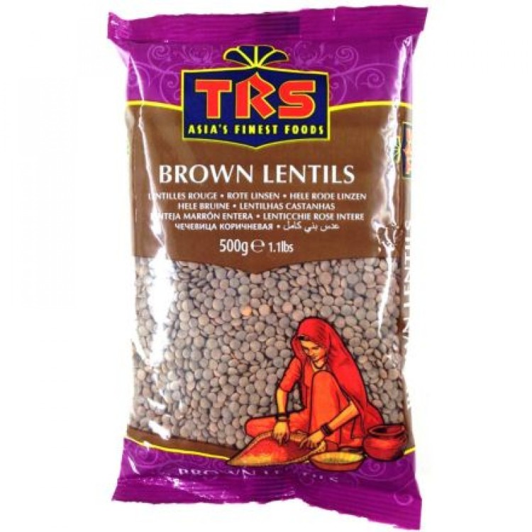 TRS LENTILS BROWN WHOLE (MASOOR) 1kg	