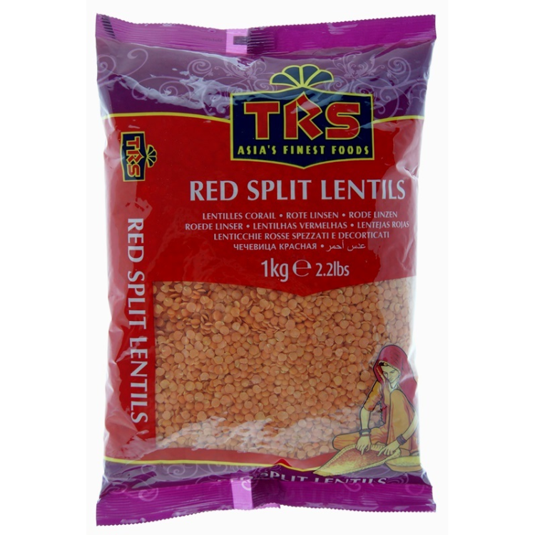 TRS RED SPLIT LENTILS (MASOOR DALL) 1kg