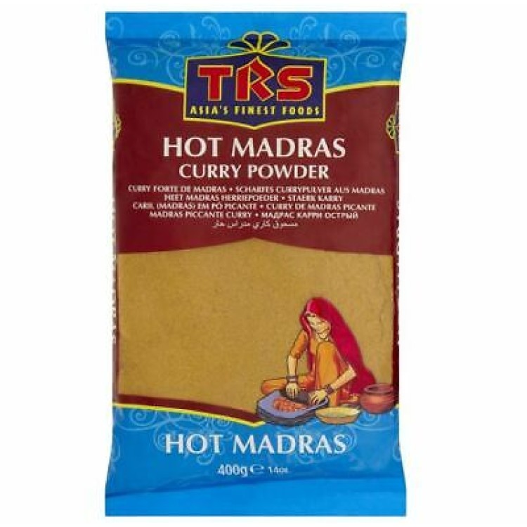 TRS MADRAS CURRY PD HOT 400g