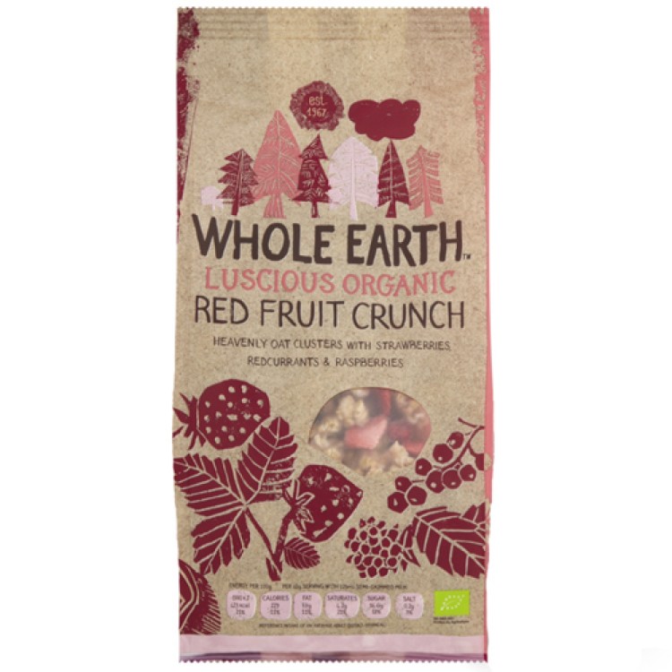 Whole Earth Organic Red Fruit Crunch 450g