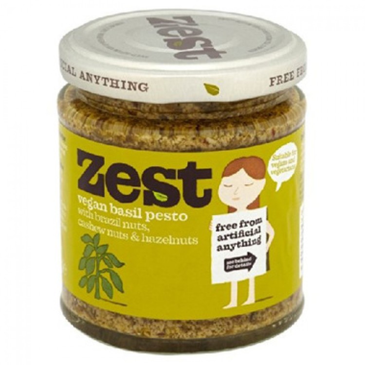 Zest Foods Vegan Basil Pesto 160g